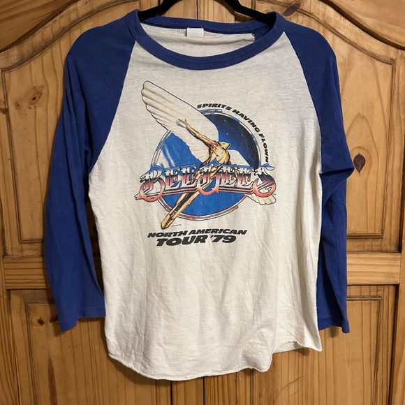 Vintage Bee Gees 1979 All American Tour T-Shirt - Picture 2 of 6